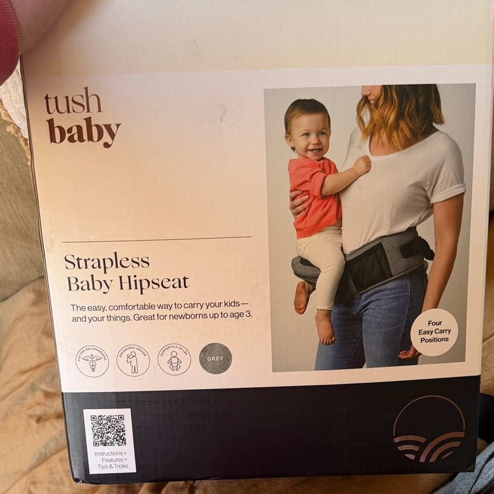 Tush Baby Strapless Baby Hipseat